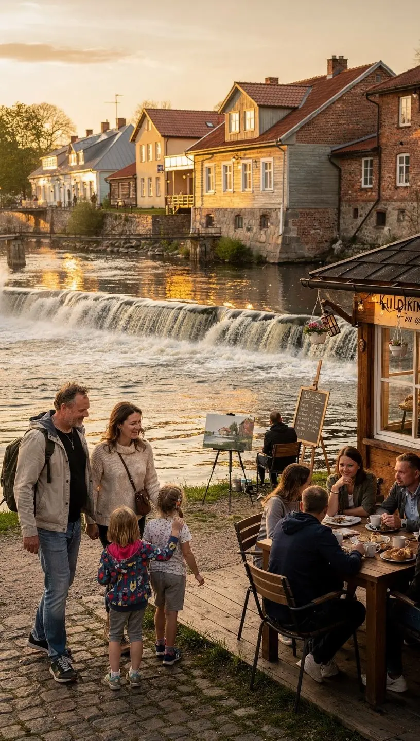 Izglītojoša tūrisma karte, kas parāda nozīmīgākos vēsturiskos objektus un ceļojuma iespējas Latvijas reģionos.